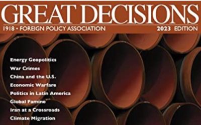 Leading Great Decisions Chapter on Energy Security